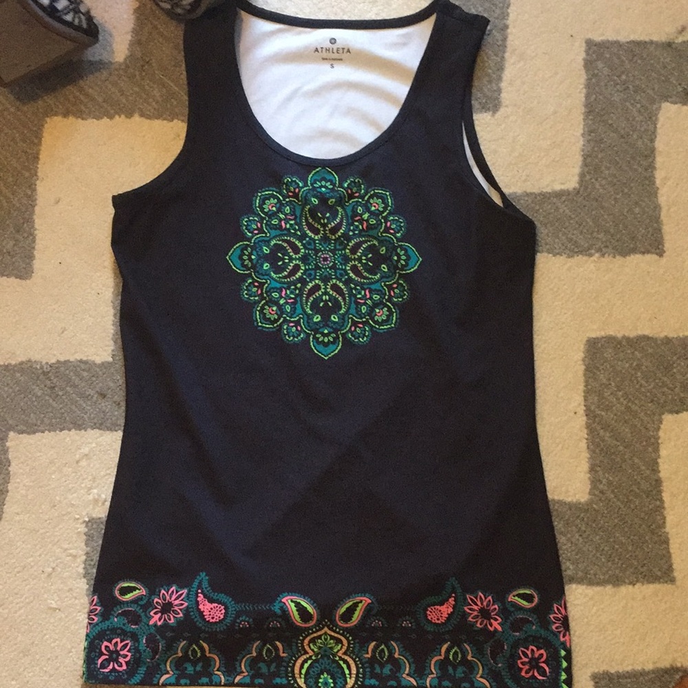 Cute patterned tank top